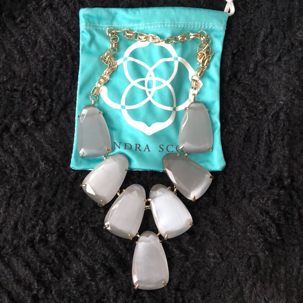 Kendra Scott Harlow necklace - Slate/Gold